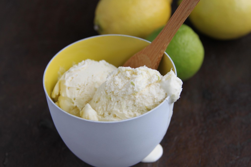 Lemon and Lime Ice Cream